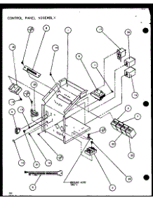 Control Panel Assembly (Pth07400er / P9872101r) (Pth07300er / P9812601r) parts for Amana Central Air Conditioner PTH09400ER/P9872108R from AppliancePartsPros.com