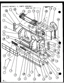 Chassis Mechanical Parts Essembly (Pth09300er / P9812608r) (Pth09400er / P9872108r) parts for Amana Central Air Conditioner PTH09400ER/P9872108R from AppliancePartsPros.com