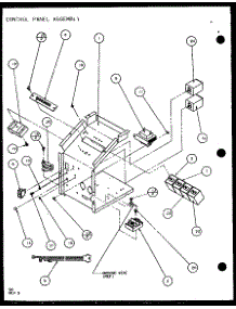 Control Panel Assembly (Pth15300er / P9812622r) (Pth15400er / P9872122r) parts for Amana Central Air Conditioner PTH09400ER/P9872108R from AppliancePartsPros.com