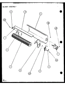 Blower Assembly (Pth09300fr / P1103401r) (Pth09400fr / P1103501r) parts for Amana Central Air Conditioner PTH09400FR/P1103501R from AppliancePartsPros.com