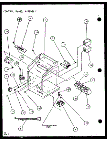 Control Panel Assembly (Pth12300er / P9812629r) (Pth12400er / P9872129r) parts for Amana Central Air Conditioner PTH09400FR/P1103501R from AppliancePartsPros.com