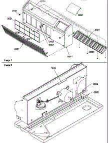 Front / Chassis parts for Amana Heating Cooling Combined Unit PTH094A25AB/P1225167R from AppliancePartsPros.com