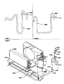 Compressor / Tubing parts for Amana Heating Cooling Combined Unit PTH094A35CA/P1202322R from AppliancePartsPros.com
