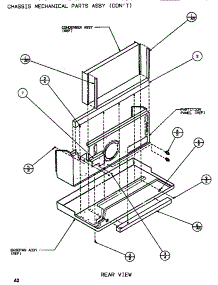 Chassis Mechanical (Cont.) parts for Amana Central Air Conditioner PTH09525GFP/P1127510R from AppliancePartsPros.com