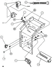 Control Panel parts for Amana Central Air Conditioner PTH09525GFP/P1127510R from AppliancePartsPros.com