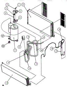 Compressor Assembly parts for Amana Central Air Conditioner PTH09525GFP/P1127510R from AppliancePartsPros.com