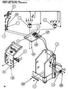 Freeze Protection & Front Desk Control parts for Amana Central Air Conditioner PTH09525GFP/P1127510R from AppliancePartsPros.com
