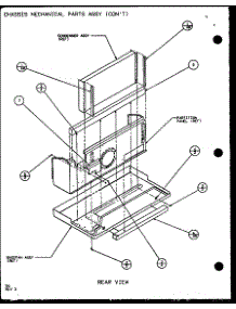 Chassis Mechanical Parts Assy (Pth12300e / P9806815r) (Pth12400e / P9806915r) (Pth12300ec / P9811815r) (Pth12400ec / P9872315r) parts for Amana Central Air Conditioner PTH12300EC/P9811815R from AppliancePartsPros.com