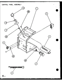 Control Panel Assembly (Pth09300f / P1102601r) (Pth09400f / P1102701r) (Pth09300fc / P1103001r) (Pth09400fc / P1103101r) parts for Amana Central Air Conditioner PTH12300EC/P9811829R from AppliancePartsPros.com