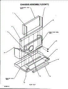 Chassis Assembly (Cont.) (Ptc07435j / P1169168r) (Ptc09300j / P1169161r) (Ptc09325j / P1169162r) (Ptc09325jr / P1169326r) (Ptc09335jft / P1169429r) (Ptc09335jft / P1169430r) (Ptc12325j / P1169163r) (Ptc12335jc / P1169220r) (Ptc12335jf / P1169427r) (Ptc12335jr / P1169325r) (P parts for Amana Central Air Conditioner PTH12350J/P1169166R from AppliancePartsPros.com