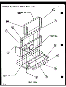 Chassis Mechanical Parts Assy (Pth07300e / P9806801r) (Pth07400e / P9806901r) (Pth07300ec / P9811801r) (Pth07400ec / P9872301r) parts for Amana Central Air Conditioner PTH12400EC/P9872315R from AppliancePartsPros.com