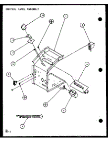 Control Panel Assembly (Pth09300e / P9806808r) (Pth09400e / P9806908r) (Pth09300ec / P9811808r) (Pth09400ec / P9872308r) parts for Amana Central Air Conditioner PTH12400EC/P9872315R from AppliancePartsPros.com