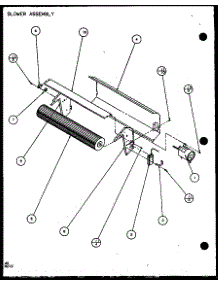 Blower Assembly (Pth09300f / P1102601r) (Pth09400f / P1102701r) (Pth09300fc / P1103001r) (Pth09400fc / P1103101r) parts for Amana Central Air Conditioner PTH12400EC/P9872329R from AppliancePartsPros.com