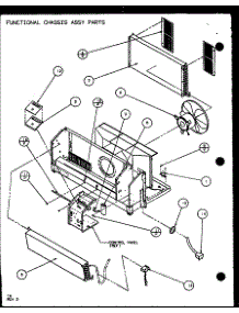 Functional Chassis Assy Parts (Pth07300e / P9806801r) (Pth07400e / P9806901r) (Pth07300ec / P9811801r) (Pth07400ec / P9872301r) parts for Amana Central Air Conditioner PTH15300EC/P9811822R from AppliancePartsPros.com