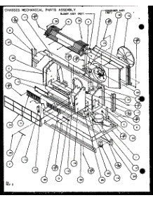 Chassis Mechanical Parts Assembly (Pth12300e / P9806815r) (Pth12400e / P9806915r) (Pth12300ec / P9811815r) (Pth12400ec / P9872315r) parts for Amana Central Air Conditioner PTH15300EC/P9811822R from AppliancePartsPros.com