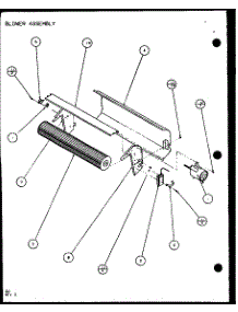 Blower Assembly (Pth09300er / P9812608r) (Pth09400er / P9872108r) parts for Amana Central Air Conditioner PTH15300ER/P9812622R from AppliancePartsPros.com