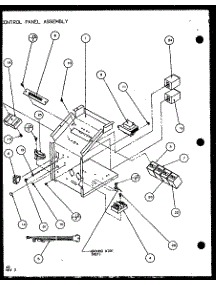 Control Panel Assembly (Pth09300fr / P1103401r) (Pth09400fr / P1103501r) parts for Amana Central Air Conditioner PTH15300ER/P9812622R from AppliancePartsPros.com