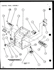 Control Panel Assembly (Pth12300er / P9812615r) (Pth12400er / P9872115r) parts for Amana Central Air Conditioner PTH15300ER/P9812622R from AppliancePartsPros.com