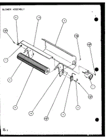Blower Assembly (Pth15300er / P9812622r) (Pth15400er / P9872122r) parts for Amana Central Air Conditioner PTH15300ER/P9812622R from AppliancePartsPros.com