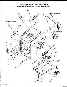 Electrical Controls Amd Parts (Remote) (Ptc07435j / P1169168r) (Ptc09300j / P1169161r) (Ptc09325j / P1169162r) (Ptc09325jr / P1169326r) (Ptc09335jft / P1169429r) (Ptc09335jft / P1169430r) (Ptc12325j / P1169163r) (Ptc12335jc / P1169220r) (Ptc12335jf / P1169427r) (Ptc12335jr parts for Amana Central Air Conditioner PTH15335JRP/P1169432R from AppliancePartsPros.com