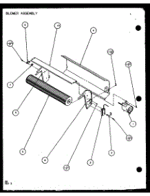 Blower Assembly (Pth15300e / P9806822r) (Pth15400e / P9806922r) (Pth15300ec / P9811822r) (Pth15400ec / P9872322r) parts for Amana Central Air Conditioner PTH15400EC/P9872322R from AppliancePartsPros.com