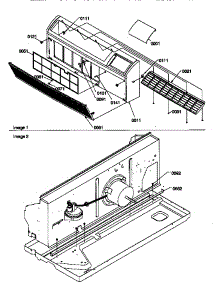 Front / Chassis parts for Amana Heating Cooling Combined Unit PTH154A35CA/P1202324R from AppliancePartsPros.com