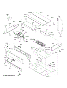 Control Panel parts for Ge Electric Wall Oven PTS9000SN2SS from AppliancePartsPros.com