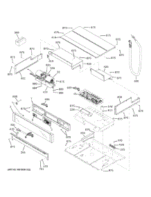 Control Panel parts for Ge Electric Wall Oven PTS9000SN4SS from AppliancePartsPros.com