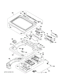 Top Panel & Lid parts for Ge Washer PTW900BPT0DG from AppliancePartsPros.com