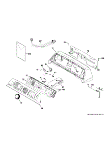 Controls & Backsplash parts for Ge Washer PTW900BPT0RS from AppliancePartsPros.com