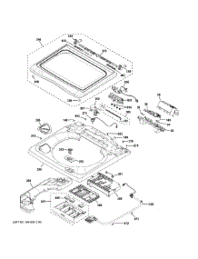 Top Panel & Lid parts for Ge Washer PTW900BST0WS from AppliancePartsPros.com