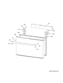 Freezer Drawer parts for Ge Bottom-Mount Refrigerator PVD28BYNCFS from AppliancePartsPros.com