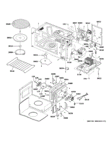 Interior Parts (1) parts for Ge Microwave/Hood Combo PVM9179DK5WW from AppliancePartsPros.com