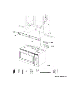 Installation Parts parts for Ge Microwave/Hood Combo PVM9179DK6WW from AppliancePartsPros.com