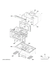 Oven Cavity Parts parts for Ge Microwave/Hood Combo PVM9179SR1SS from AppliancePartsPros.com