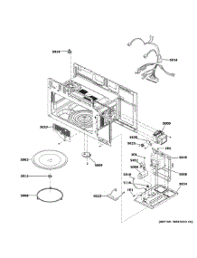 Interior Parts (1) parts for Ge Microwave/Hood Combo PVM9215SK5SS from AppliancePartsPros.com