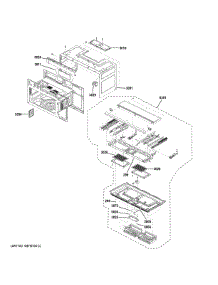Oven Cavity Parts parts for Ge Microwave/Hood Combo PVM9225SR1SS from AppliancePartsPros.com