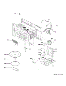 Interior Parts (1) parts for Ge Microwave/Hood Combo PVM9225SR1SS from AppliancePartsPros.com