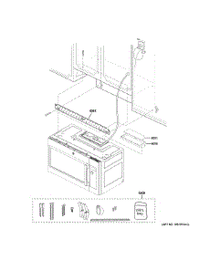 Installation Parts parts for Ge Microwave/Hood Combo PVM9225SR1SS from AppliancePartsPros.com