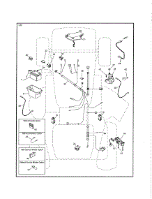 Electrical parts for Poulan Front-Engine Lawn Tractor PXT15538 (96016001800) from AppliancePartsPros.com