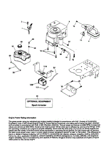 Engine parts for Poulan Front-Engine Lawn Tractor PXT16542 (96016001900) from AppliancePartsPros.com