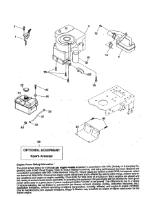 Engine parts for Poulan Front-Engine Lawn Tractor PXT175G42 (96016002400) from AppliancePartsPros.com