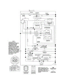 Schematic Diagram parts for Poulan Front-Engine Lawn Tractor PXT195G42 (96046002200) from AppliancePartsPros.com