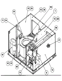 Inside View parts for Payne Heating Cooling Combined Unit PY1PJB048090AAAA from AppliancePartsPros.com