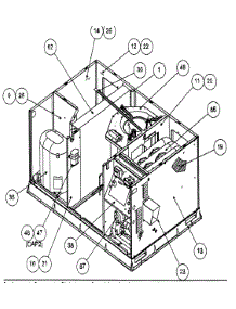 Inside View parts for Payne Heating Cooling Combined Unit PY1PNB036060AAAA from AppliancePartsPros.com