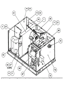Inside View parts for Payne Heating Cooling Combined Unit PY1PNB042090AAAA from AppliancePartsPros.com
