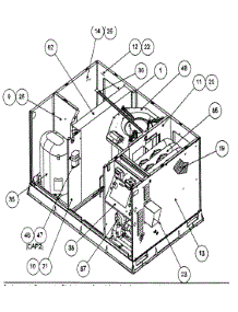 Inside View parts for Payne Heating Cooling Combined Unit PY2PNB036060AA from AppliancePartsPros.com