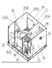 Inside View parts for Payne Heating Cooling Combined Unit PY2PNB048115AA from AppliancePartsPros.com