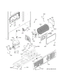 Machine Compartment parts for Ge Bottom-Mount Refrigerator PYE22KELQDS from AppliancePartsPros.com