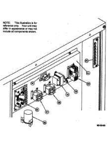 Control Panel parts for Icp Heating Cooling Combined Unit PYMC24G4 from AppliancePartsPros.com